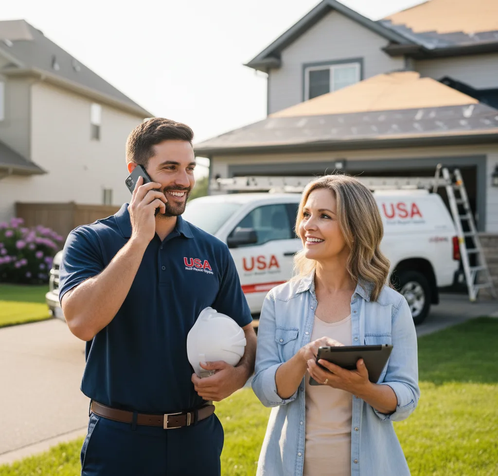 USA Roof Repair Experts customer support in New Salisbury